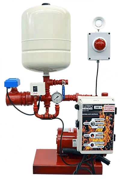 Conjunto motobomba contra incêndio modelo KA-26